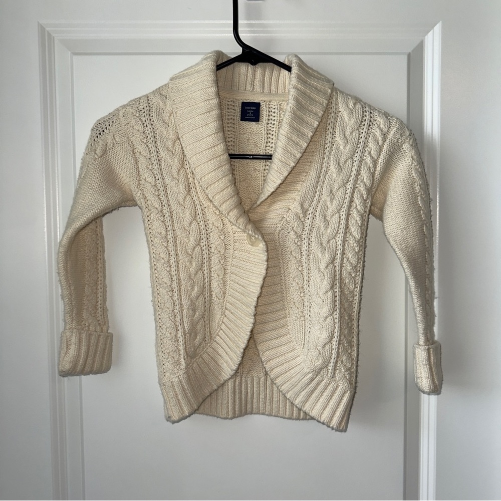 BABY GAP Cable Knit Cardigan